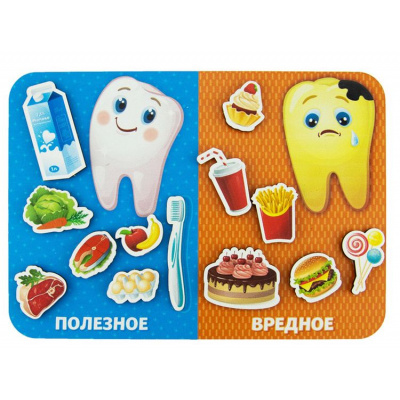 Большое фото товара - WoodLandToys Сортер Полезное и вредное (дерево, в пакете, от 3 лет) 117213, (ООО "СИБИРСКИЙ СУВЕНИР"), 11-233909. Вариант №1