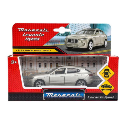 Большое фото товара - Модель Инерционная Технопарк Maserati Levante Hybrid (11,5см, металл, открываются двери, серебристый, в коробке. от 3 лет) 67348, (Guangdong Caipo Technology Co., Ltd), 11-235398. Вариант №1