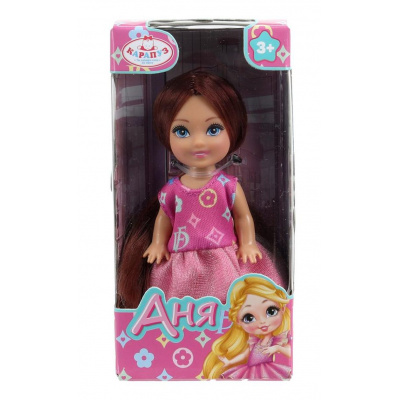 Большое фото товара - Кукла Карапуз Анна (12см, в коробке, от 3 лет) ANNA-FW2-BB, (Huada Toy Co.,Ltd), 11-237080. Вариант №1