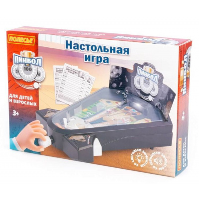 Большое фото товара - Настольная Игра Баланс Пинбол (свет, звук, в коробке, от 3 лет) 08214, (Полесье), 11-237973. Вариант №1