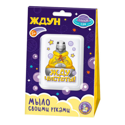 Большое фото товара - Набор Для Творчества Magic ART Мыло своими руками. Жду чистоты (комплект материалов для изготовления, в коробке, от 5 лет) 05782, (ООО "Десятое королевство"), 11-238060. Вариант №1