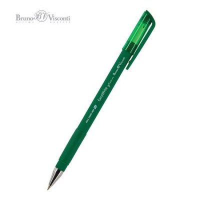 Большое фото товара - Ручка шариковая 0.5 мм "EasyWrite.Green" зеленая 20-0127 Bruno Visconti, 12-116043. Вариант №1