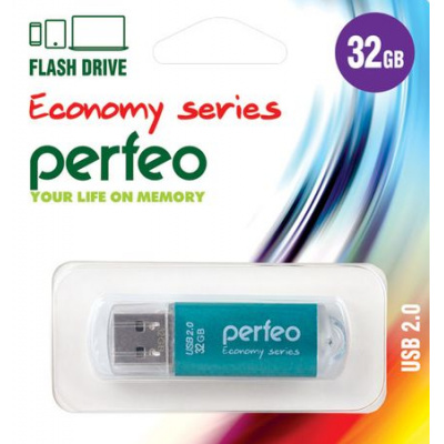 Большое фото товара - ФЛЕШ-накопитель (USB) PERFEO 32GB E01 Серия "Зеленая экономика" PERFEO, 12-118864. Вариант №1