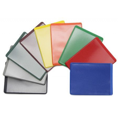 Большое фото товара - Карман для карт двусторонний ПВХ ассорти 1351.300/50 ДПС, 12-121338. Вариант №1