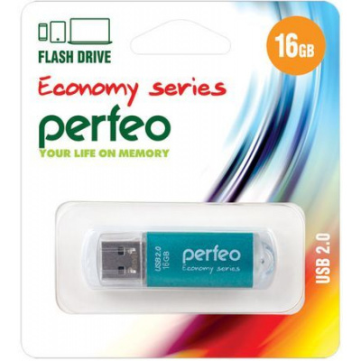 Большое фото товара - ФЛЕШ-накопитель (USB) PERFEO 16GB E01 Серия "Зеленая экономика" PERFEO, 12-123539. Вариант №1