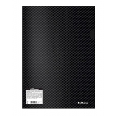 Большое фото товара - Папка-уголок (плотная)  А4 "Diamond Total Black" непрозрачный, черный 54817 ErichKrause, 12-164804. Вариант №1