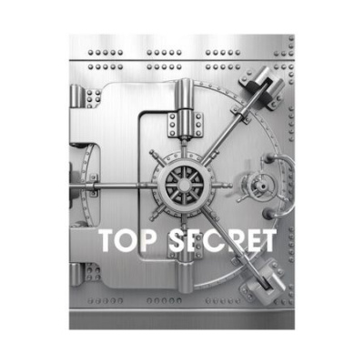 Большое фото товара - Блокнот А6 40л клетка на склейке "TOP SECRET" БСК640188 Listoff, 12-167405. Вариант №1