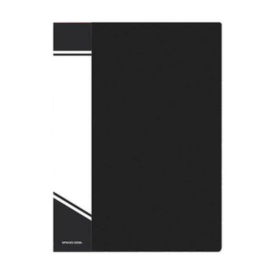 Большое фото товара - Папка-файл  20 NP0145-20Bk черная 0,55мм inФОРМАТ, 12-17043. Вариант №1