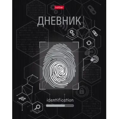 Большое фото товара - Дневник 1-11 класс (твердая обложка) "Идентификатор" 3D фольга (078802) 28715 Хатбер, 12-171315. Вариант №1