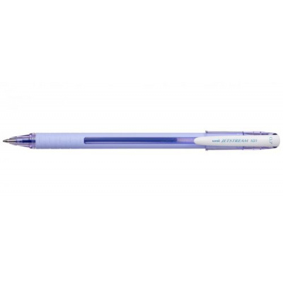 Большое фото товара - Ручка шариковая 0.7 мм SX-101-07FL "Jetstream 101" синяя лавандовый корпус (138588) Uni Mitsubishi Pencil, 12-175887. Вариант №1