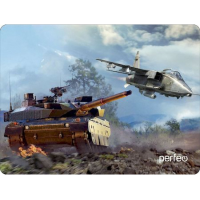 Большое фото товара - Коврик для мышки 240х320х3 мм "Tanks", Рис.4 PF_D0699 PERFEO, 12-178866. Вариант №1