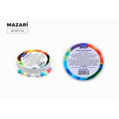 Большое фото товара - Эластомерная нить10 м d 0,6 мм M-20110 Mazari, 12-181538. Вариант №1