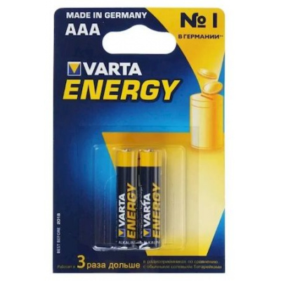 Большое фото товара - Элемент питания LR03  2BL VARTA ENERGY 4103, 12-183222. Вариант №1