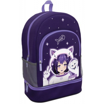 Большое фото товара - Рюкзак школьный "ActiveLine BootsBag. Space Anime" 21L 44х30х17 см 60518+специальный встроенный отсек для обуви ErichKrause, 12-186931. Вариант №1