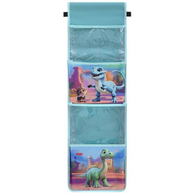 Большое фото товара - Подвесной органайзер с карманами 240х800 мм "Территория динозавров" (086180) 95105 Хатбер, 12-188944. Вариант №1