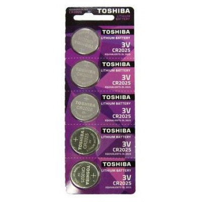 Большое фото товара - Элемент питания CR2025 TOSHIBA 5BL ТТ0011891, 12-194121. Вариант №1