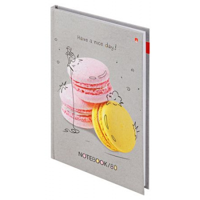 Большое фото товара - Престиж-блокнот А5  80л клетка "NICE DAYS" 3-80-072/39 Альт, 12-196359. Вариант №1