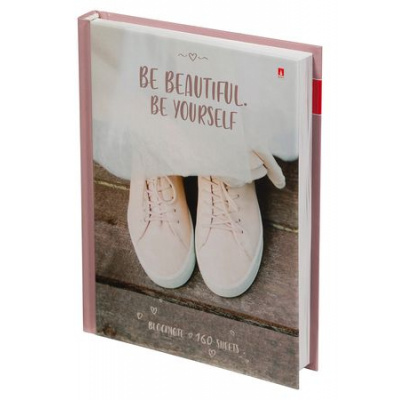 Большое фото товара - Престиж-блокнот А6 160л клетка "BE BEAUTIFUL" 3-160-002/37 Альт, 12-196360. Вариант №1