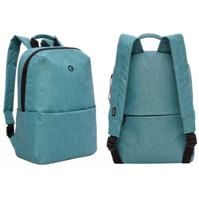 Большое фото товара - Рюкзак молодежный RXL-420-2/3 бирюзовый 24х34х12 см GRIZZLY, 12-196515. Вариант №1