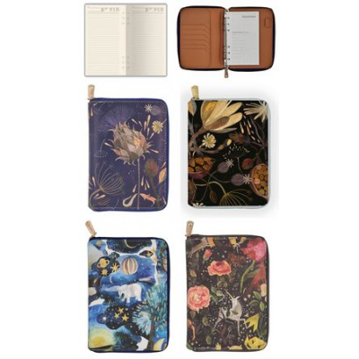 Большое фото товара - Ежедневник-органайзер недатированный А5- 200 стр. на кольцах "ЖУРНАЛ ЗНАМЕНИТОСТЕЙ/CELEBRITY JOURNAL" кожзам, на замке по периметру 3-602 Bruno Visconti, 12-196781. Вариант №1