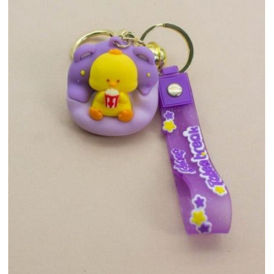 Большое фото товара - Брелок "ЦЫПЛЕНОК/Chick chilling" 3,5х4х4 см 144P-042, 12-197698. Вариант №1