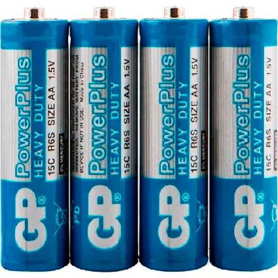 Большое фото товара - Элемент питания R06  4SH GP Power Plus ТТ0009852, 12-200104. Вариант №1