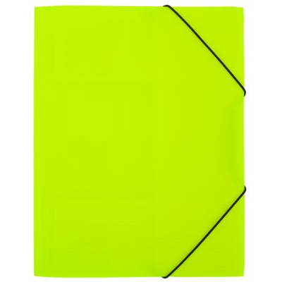 Большое фото товара - Папка на резинке А4  "ПРИЗМА.НЕОН/PRISMA NEON" EC210400021 лайм 35мм 600мкм эффект 3D Expert Complete, 12-200728. Вариант №1