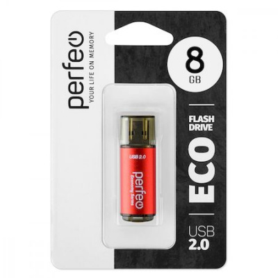 Большое фото товара - ФЛЕШ-накопитель (USB) PERFEO  8GB E04 Серия "Красная экономика"ТТ0015828 PERFEO, 12-206751. Вариант №1