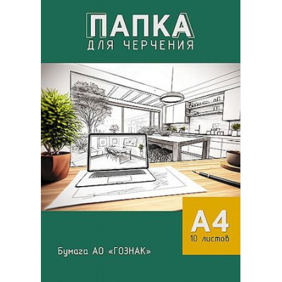 Большое фото товара - Папка для черчения А4 10л "Перспектива" С0009-21 АппликА, 12-207332. Вариант №1