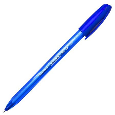 Большое фото товара - Ручка шариковая 0.5 мм "InkGlide" синяя  корпус-синий 16702/20BX Luxor, 12-208135. Вариант №1