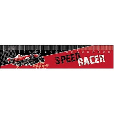 Большое фото товара - Закладка-линейка 20 см "СКОРОСТНОЙ ГОНЩИК/SPEED RACER" ЗЛ-20 Пчелка, 12-209150. Вариант №1