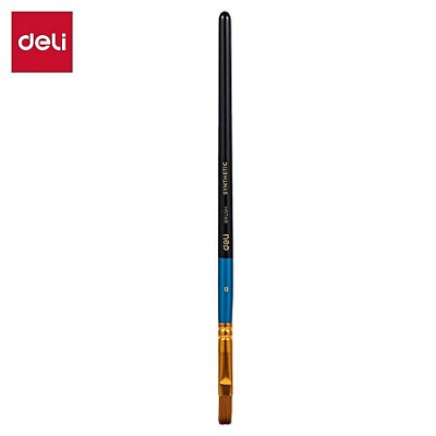 Большое фото товара - Кисть синтетика плоская №8 EC409-8 Deli, 12-212713. Вариант №1