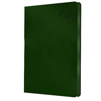 Большое фото товара - Ежедневник 2027 г. А5 352 стр. "Soft Touch. Зеленая тайга"  ЕКСТ52717605 Listoff, 12-213106. Вариант №1