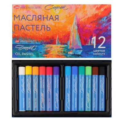 Большое фото товара - Пастель художественная 12цв "Сонет"  (137687) 71413031 Невская палитра, 12-213921. Вариант №1