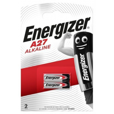 Большое фото товара - Элемент питания   LR27A  ENERGIZER (12v) 2BL (отгрузка кратно 2) Energizer, 12-32467. Вариант №1
