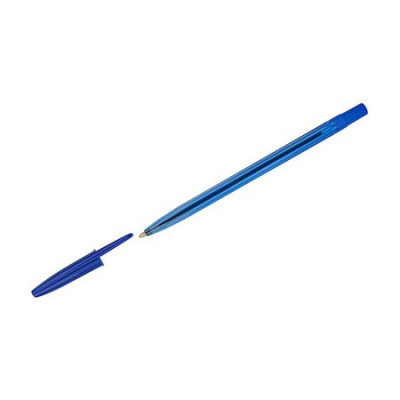 Большое фото товара - Ручка шариковая "111" синяя, 1.0мм, тонированный корпус РШ-30366 Стамм, 12-49304. Вариант №1