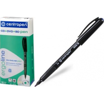 Большое фото товара - Маркер перманентный CD-PEN 1.0мм 4606/01-06 синий Centropen, 12-52589. Вариант №1