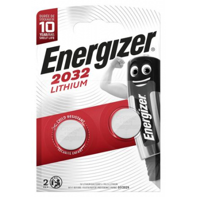 Большое фото товара - Элемент питания CR2032 ENERGIZER 2BL Lithium, 12-79440. Вариант №1