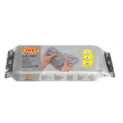Большое фото товара - Паста для лепки  250гр. серая 83G JOVI, 12-92797. Вариант №1