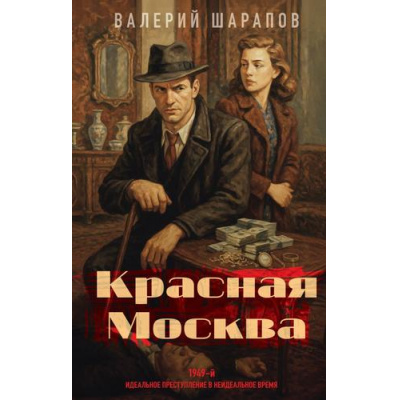 Большое фото товара - ДетективыОПослевоенномУголовномРозыске Шарапов В.Г. Красная Москва, (Эксмо, 2026), 7Б, c.320, 13-1008758. Вариант №1