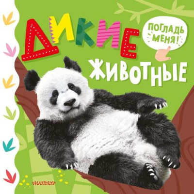 Большое фото товара - СамыеКрасивыеТрогательныеКнижки Дикие животные, (АСТ,Малыш, 2025), К, c.10, 13-1010059. Вариант №1