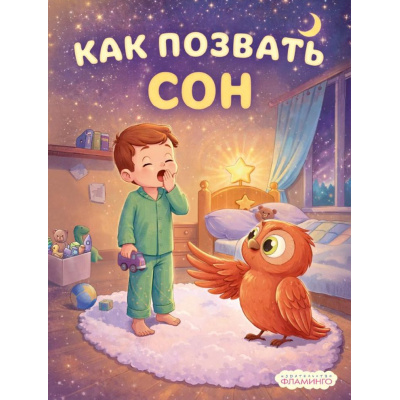 Большое фото товара - Как позвать сон (Арт.36812), (Фламинго, 2026), Обл, c.16, 13-1019049. Вариант №1
