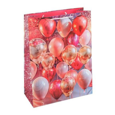 Большое фото товара - Пакет Бумажный 26*32*14 (L) Шары! PL-123157-HBZ7, (Huada Toy Co.,Ltd), 13-1020596. Вариант №1