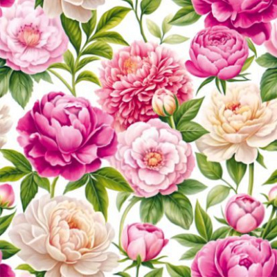 Большое фото товара - Салфетки бумажные Bouquet Home Collection Classic. Любимые пионы (33*33см, 3-слоя, 20шт.) 25535, (ООО "Русская бумага АЛЛ Продукция"), 13-1029749. Вариант №1