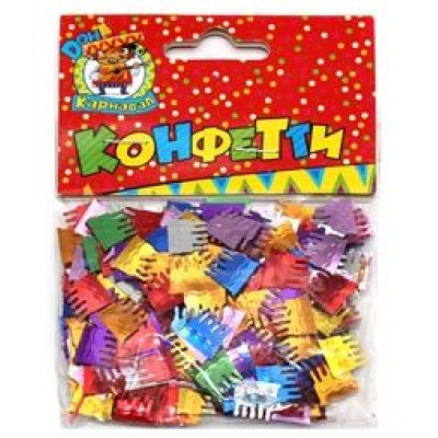 Большое фото товара - К1261 Конфетти "Праздничный торт" (14гр), (МИЛЕНД), 13-744718. Вариант №1