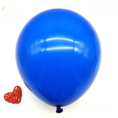 Большое фото товара - Шар воздушный 12" Синий (стандарт) QQ2006, (Xiongxian Meizhihai Latex Products Co., Ltd), 13-933987. Вариант №1