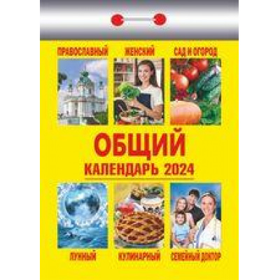 Большое фото товара - КалендарьОтрывной 2024 Общий (желтый), (Кострома, 2023), Обл, c.391, 13-936747. Вариант №1
