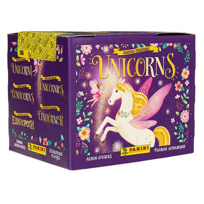 Большое фото товара - PANINIНаклейки Единороги 2024/UNICORNS 2024 (1 пакет с 5 наклейками) (код альбома 966851), (ООО "ИЗДАТЕЛЬСТВО ПАНИНИ РУС", 2024), Л, 13-966852. Вариант №1