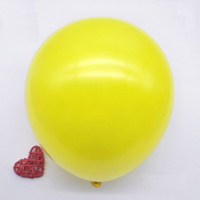 Большое фото товара - Шар воздушный 12" Желтый (стандарт) 809385, (Xiongxian Meizhihai Latex Products Co., Ltd), 13-980938. Вариант №1