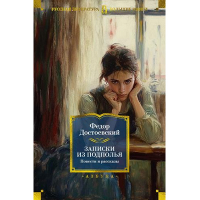 Большое фото товара - РусскаяЛитератураБольшиеКниги Достоевский Ф. Записки из подполья. Повести и рассказы, (Азбука,АзбукаАттикус, 2025), 7Б, c.960, 13-986411. Вариант №1